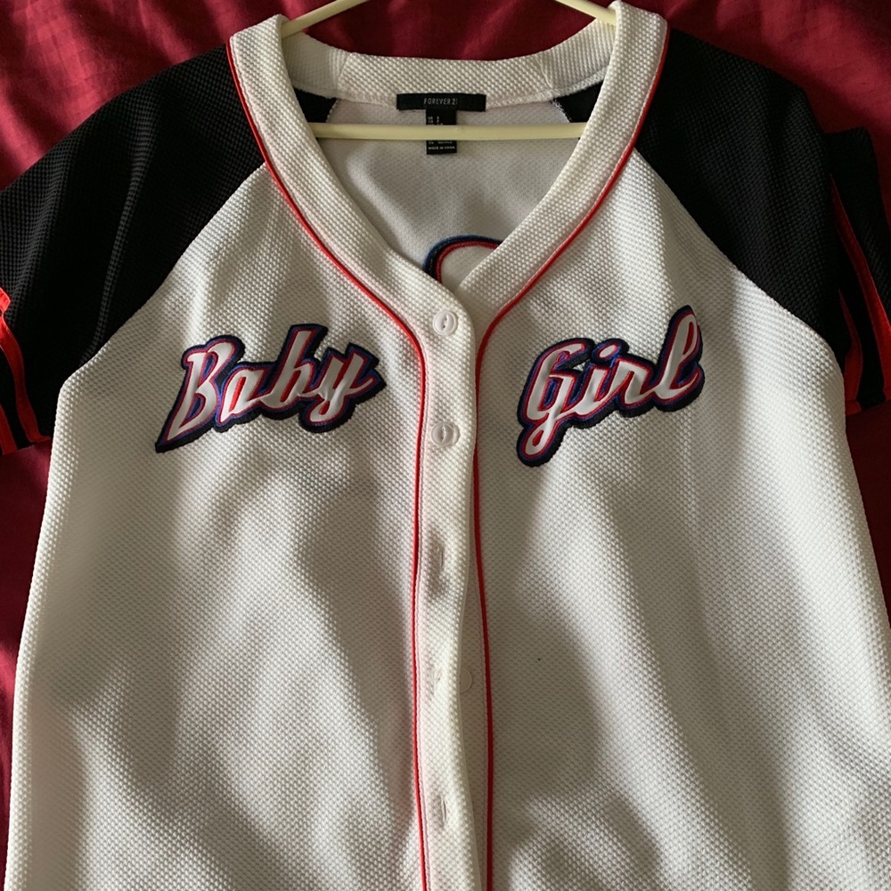 “baseball” shirt